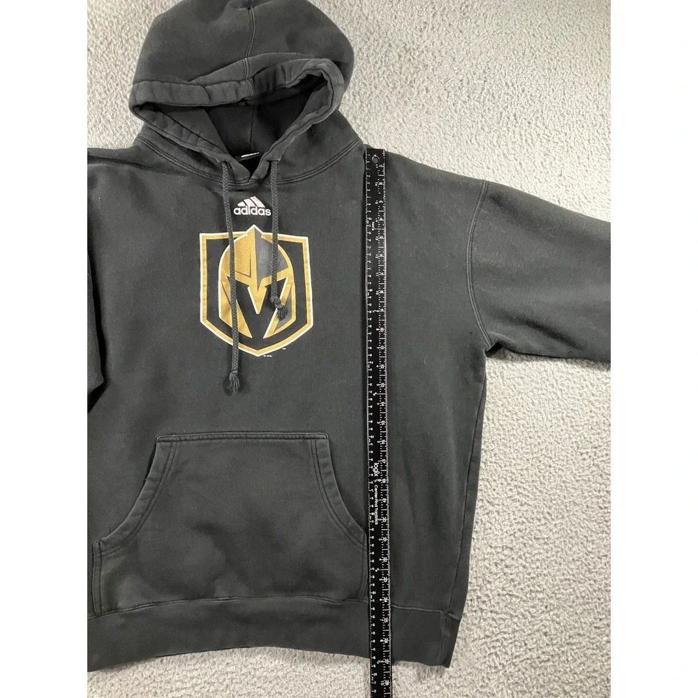 Adidas Hoodie Vegas Golden Knights Men 2XL Black NHL Hockey Graphic Pullover